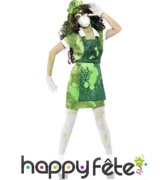 Déguisement danger biologique femme