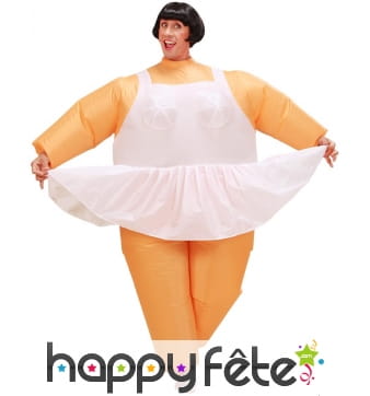 Déguisement de ballerine gonflable