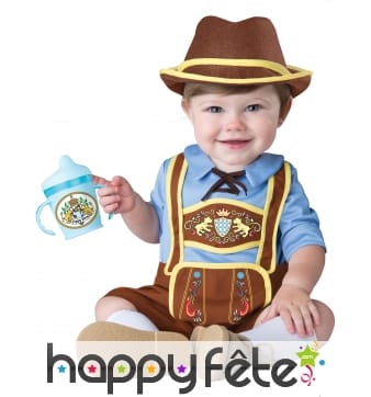Déguisement de bébé bavarois
