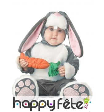 Déguisement de bébé lapin carotte