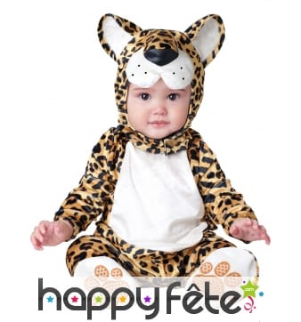 Déguisement de bébé léopard