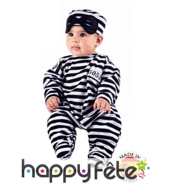 Déguisement de bébé prisonnier