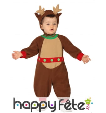 Déguisement de bébé renne