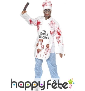 Déguisement du boucher fou