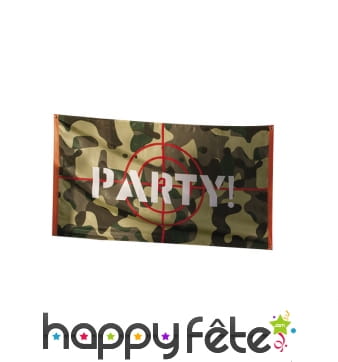 Drapeau de commando. 90cm x 1,5 m