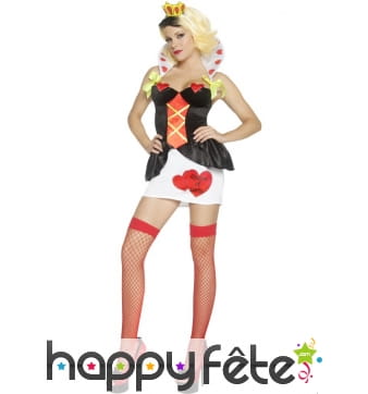 Déguisement dame de coeur