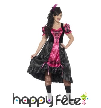 Déguisement danseuse de saloon grande taille