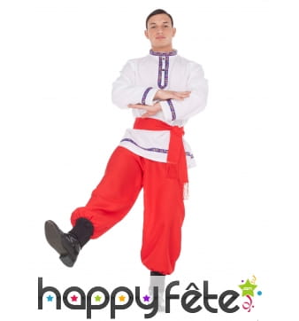 Déguisement de danseur russe pour homme