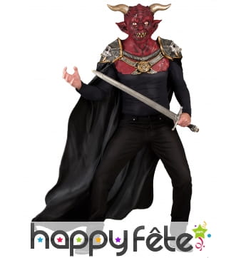 Déguisement de diable chevalier pour adulte