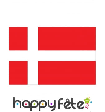 Drapeau du Danemark de 90 x 150 cm