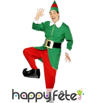 Déguisement d'elfe de Noël