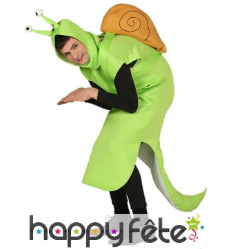Déguisement d'escargot rigolo pour adulte
