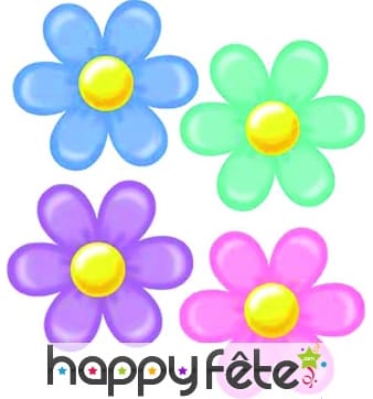 Decoration de fleur rétro