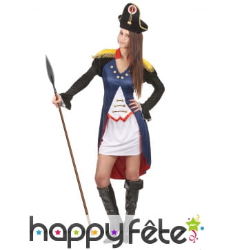 Déguisement de femme soldat grenadier