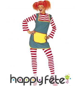 Déguisement de fifi brindacier pour femme