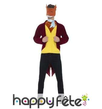 Déguisement du fantastique monsieur fox adulte