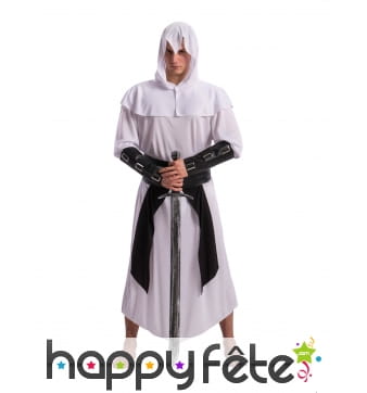 Déguisement de guerrier templier homme