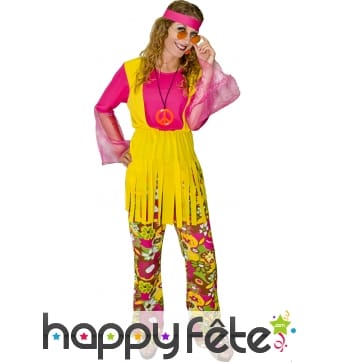 Déguisement de hippie femme