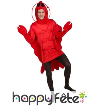 Déguisement de homard pour adulte
