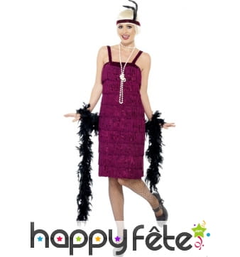 Déguisement danseuse jazz mauve