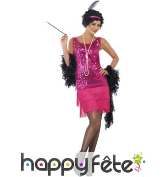 Déguisement danseuse jazz rose sexy