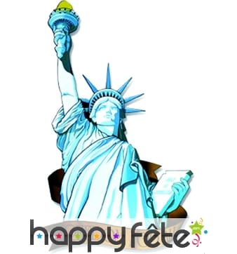 Décoration de la statue de la liberté de New York