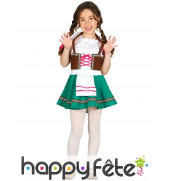 Déguisement de la typique petite Bavaroise