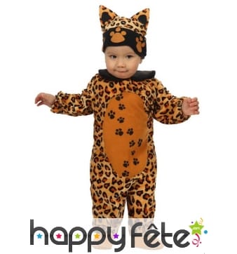 Déguisement de léopard pour bébé