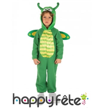 Déguisement de libellule verte pour enfant