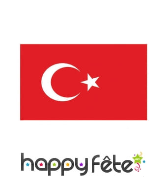 Drapeau de la Turquie de 90 cm x 1.5 m