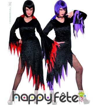 Déguisement Dark mistress en velours