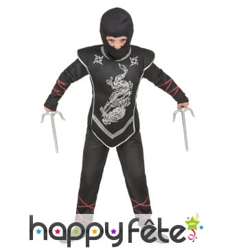 Déguisement de ninja dragon pour petit garçon