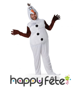 Déguisement de Olaf pour adulte