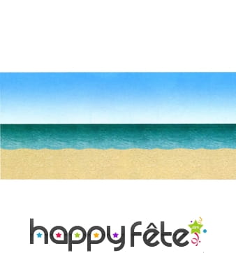 Decor de plage, ciel et ocean