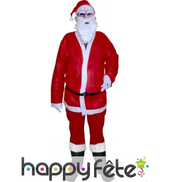 Déguisement de père Noël americain