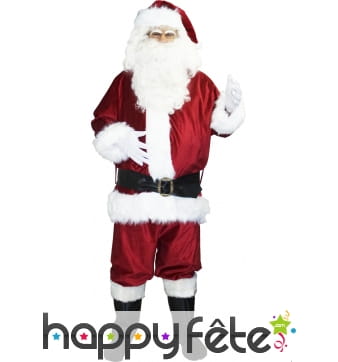 Déguisement de père noel super luxe