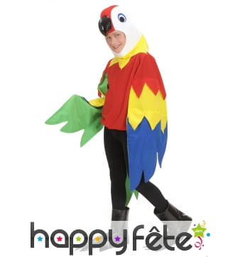 Déguisement de perroquet pour petit garçon