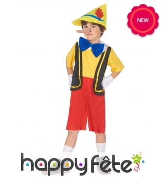 Déguisement de petit pantin pour enfant