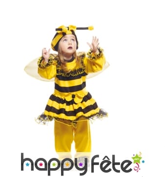 Déguisement de petite abeille rayée