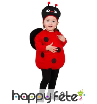 Déguisement de petite coccinelle pour fillette