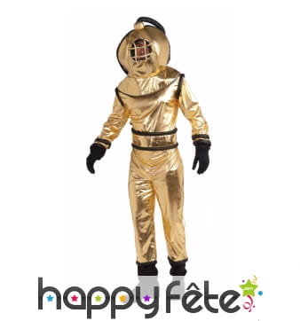 Déguisement de plongeur à scaphandre