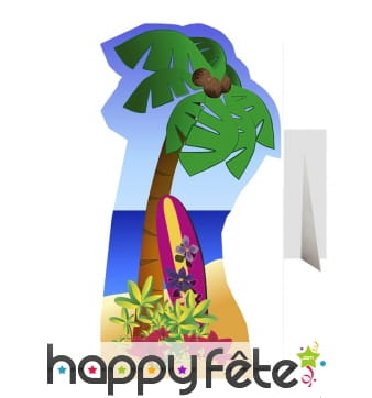 Dessin de palmier en carton plat, 190cm
