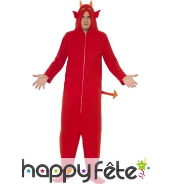 Déguisement diablotin rouge homme