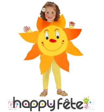 Déguisement de soleil enfant