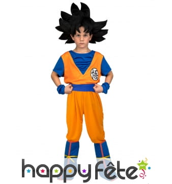 Déguisement de Son Goku pour enfant, en coffret