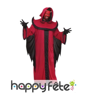 Déguisement de sorcier diable rouge