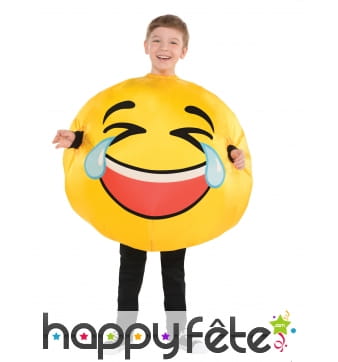 Déguisement du smiley mdr pour enfant