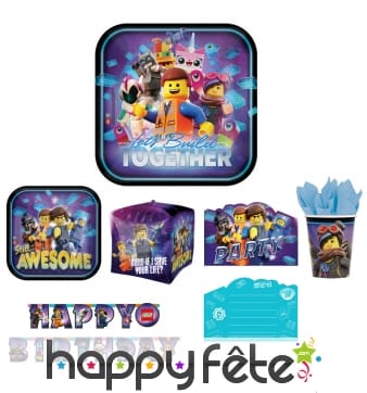 Décoration de table La grande Aventure Lego