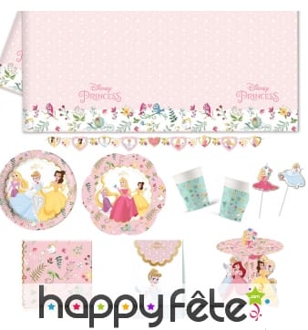 Décoration de table Princesses Disney