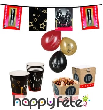 Décoration de table VIP pour anniversaire